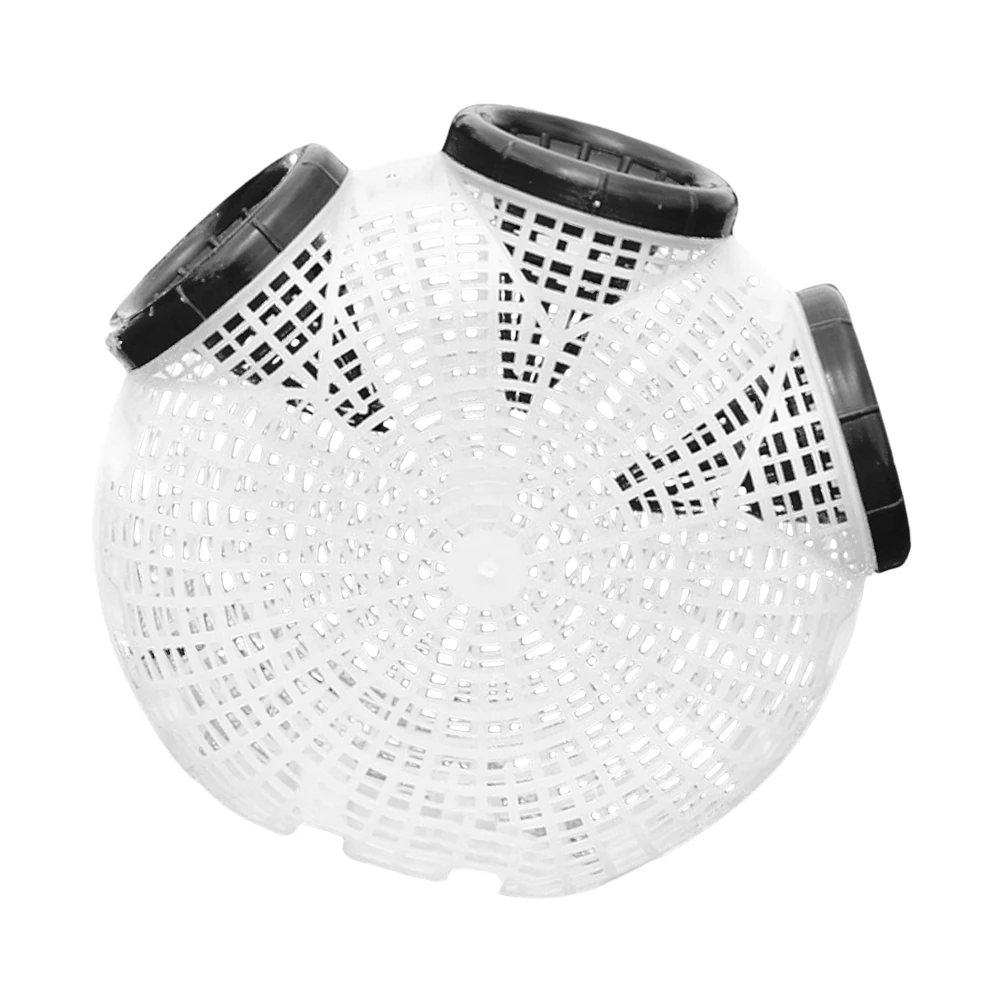 

Yellow Eel Fish Cage PP Material Lobster Trap Durable Reusable Suitable Fishing Crabs Shrimps Seafood
