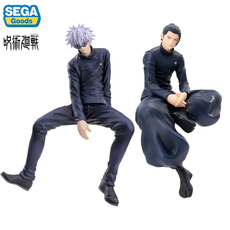 

В наличии SEGA PM juютсу Kaisen II Satoru Gojo Geto Suguru PVC 14 см аниме фигурки модели коллекции игрушка с орнаментом