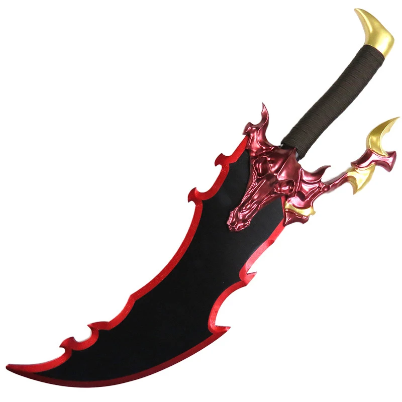 Figurka anime Cacar Fang Knight Killer, 65 cm, bambusowy obwód, ABS, rekwizyty do cosplayu, dekoracja na biurko, ozdoby, prezent urodzinowy, zabawka