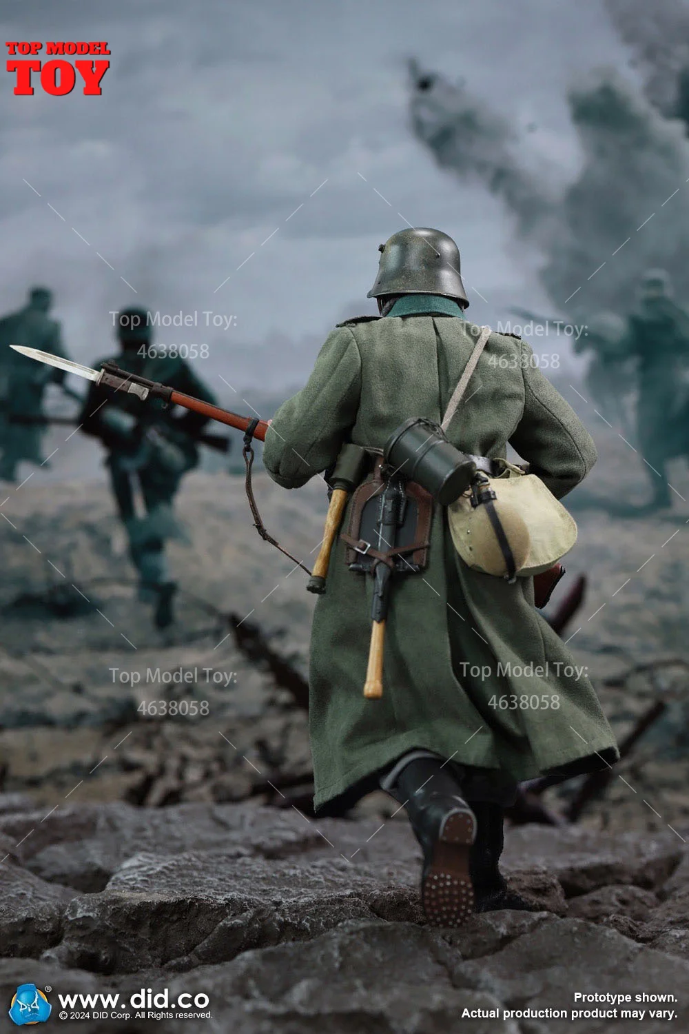 DID D11014 1/6 Scale WWI German Soldiers Set Toys 12\'\' Male Soldier Action Figure Body Dolls Model for Collectible