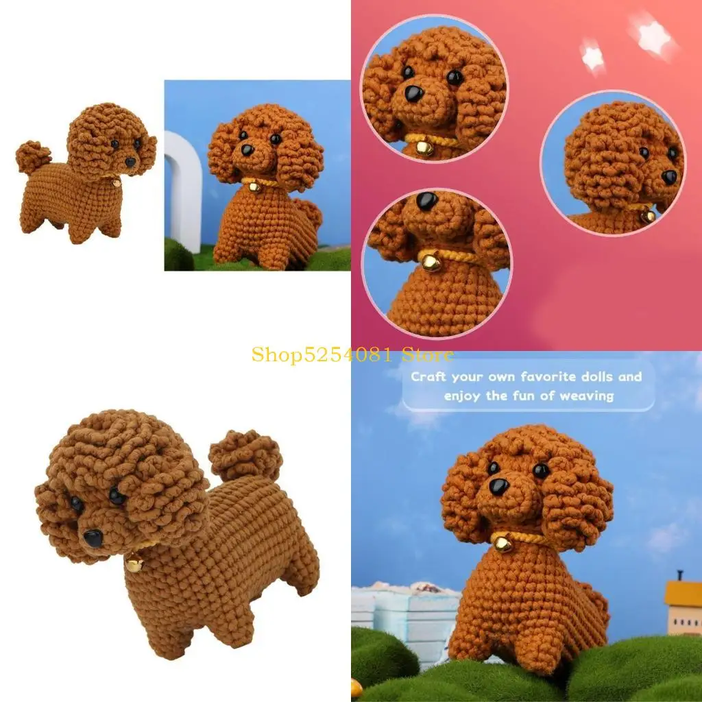 

AXYC Animal Kits Starter Pack with Yarn Balls, Crochet Accessories For Beginner