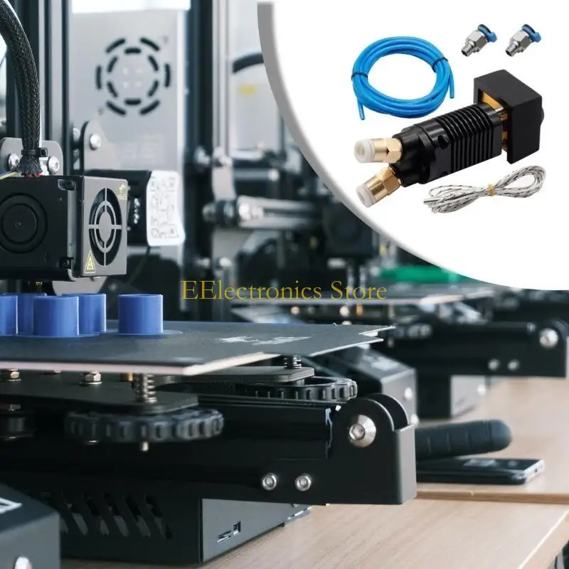 

B03C Upgraded 3D Printer DualColor Extruder Hotend Kit 2 In 1 Out Mixed Color Extrusion Head for 3D Printing Experiences