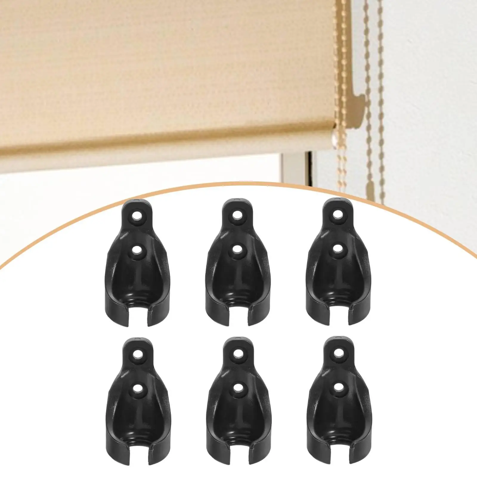 6Pcs Bungee Ball Receiver for Outdoor Roller Blind Blind Bungee Cord Parts