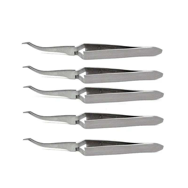 

5/10PCS Dental Orthodontic Posterior Bracket Buccal Tube Bonding Orthodontic Tweezer Holder Forcep