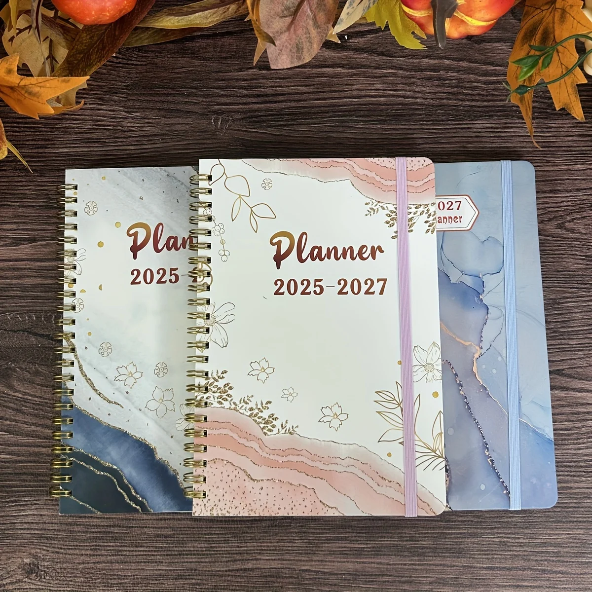 1 pcs 2025-2027 Monthly Planner/Calendar -2025-2027 Monthly Planner, January 2025-2027, 3-year Monthly Planner