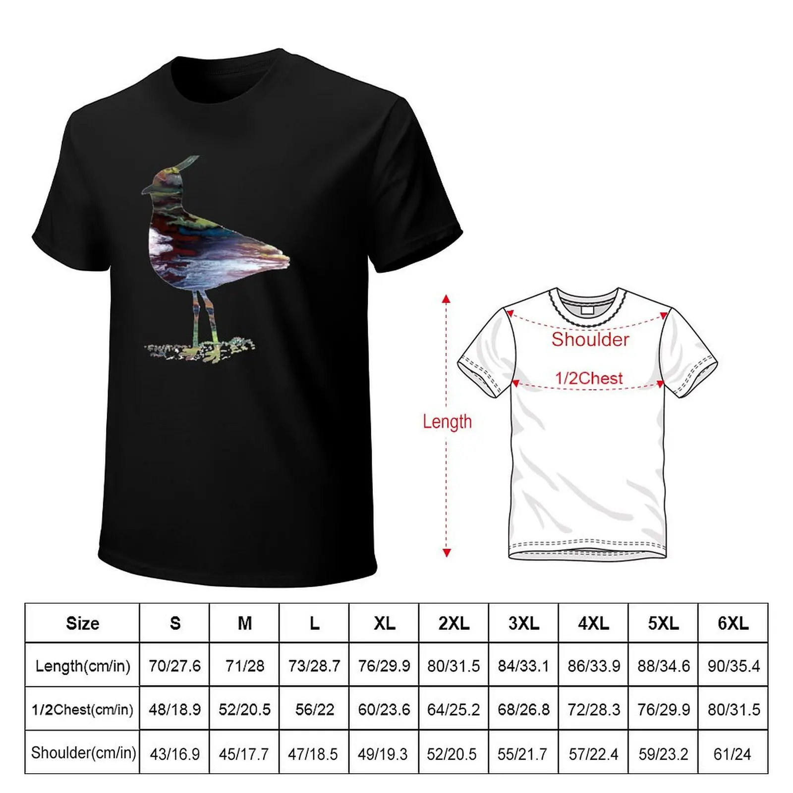 lapwing T-Shirt shirts graphic tees rapper graphic tees Men's cotton t-shirt