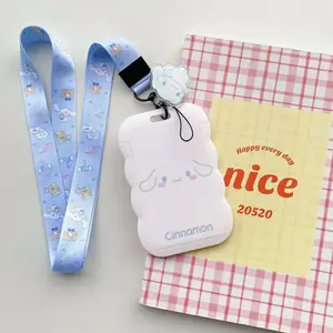 Sanrio Hello Kitty Cinnamoroll Lanyard Melody for Chaves, ID card, bus, Badge Holder Gymnasium, neck strap, hanging rope, Lariat for the mobile phone 8 Main Sales Identification Crach - №6