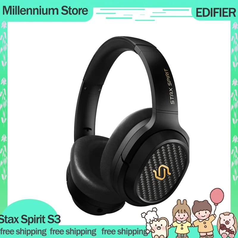 Edi fier Stax Spirit S3 Gamer Earphone Bluetooth Wireless Headset Lightweight Waterproof Low Latency Gaming Headphones Boy Gifts