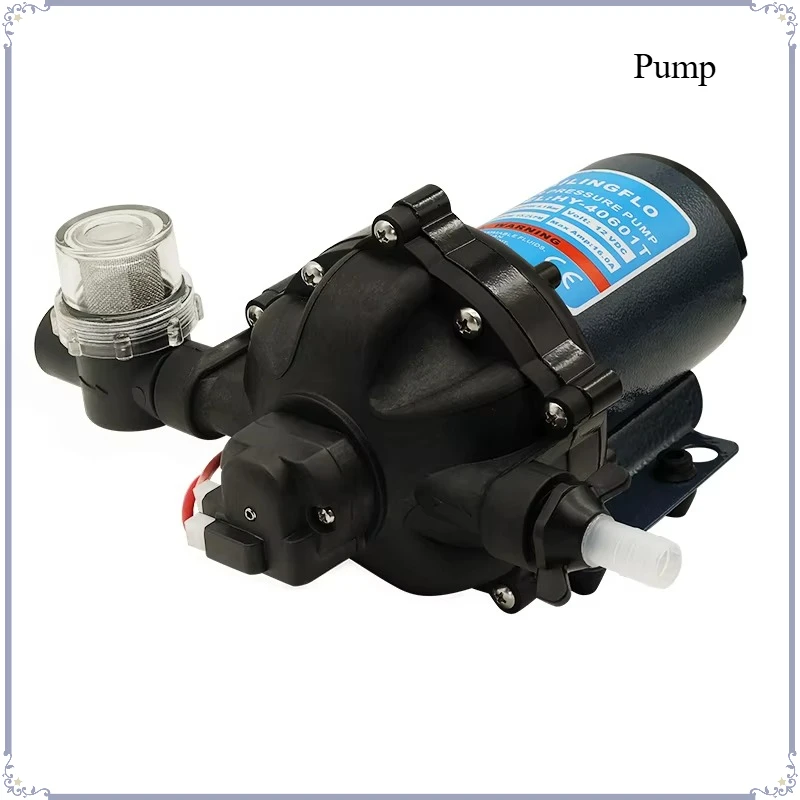 115V AC Self Priming Diaphragm Water Pump 4.0GPM High Pressure Transfer Pump for Marine RV Household Cleaning