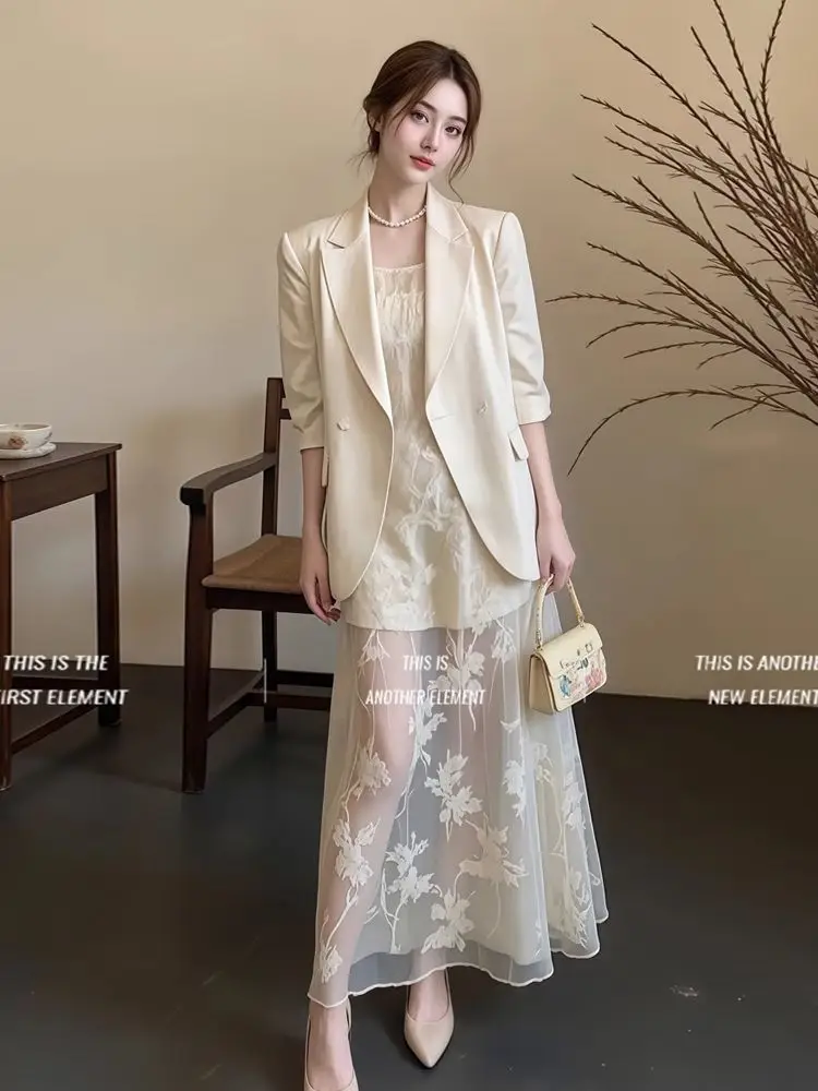 Women'S Modern Blazers Age Reducing Off-Shoulder Vacation Cold Boyfriend Exquisitely Trimmed  Clearance