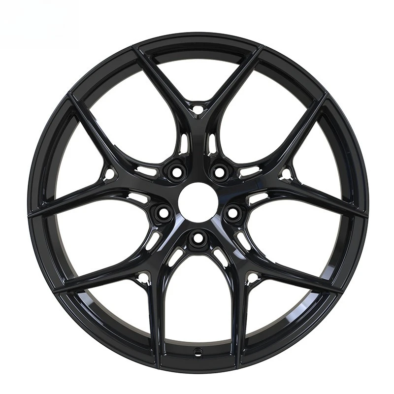 Automotive power wheel hub modified 19/20 inch two-piece twin-tire forged wheel hub