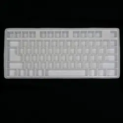 Computer Keyboard Mold DIY Mechanical Keyboard Silicone Mold Epoxy Mold Resin for Key Caps Molds for DIY Art Craft Tools