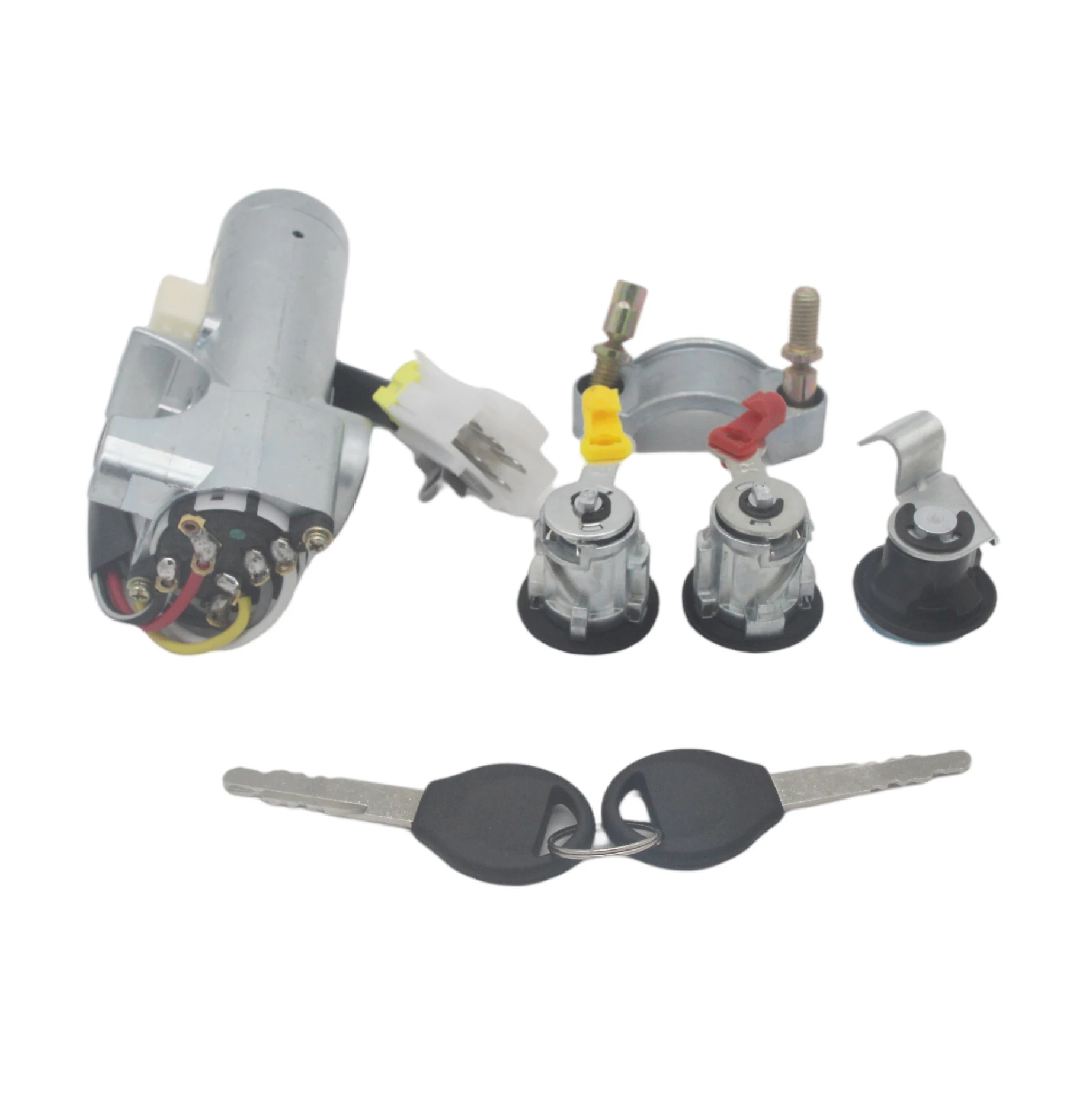 

AL287 GED-30M416-S2S 4pcs Full Set Ignition Switch Door Trunk Lock For NISSAN DATSUN 720 Navara D22