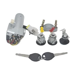 AL287 GED-30M416-S2S 4pcs Full Set Ignition Switch Door Trunk Lock For NISSAN DATSUN 720 Navara D22