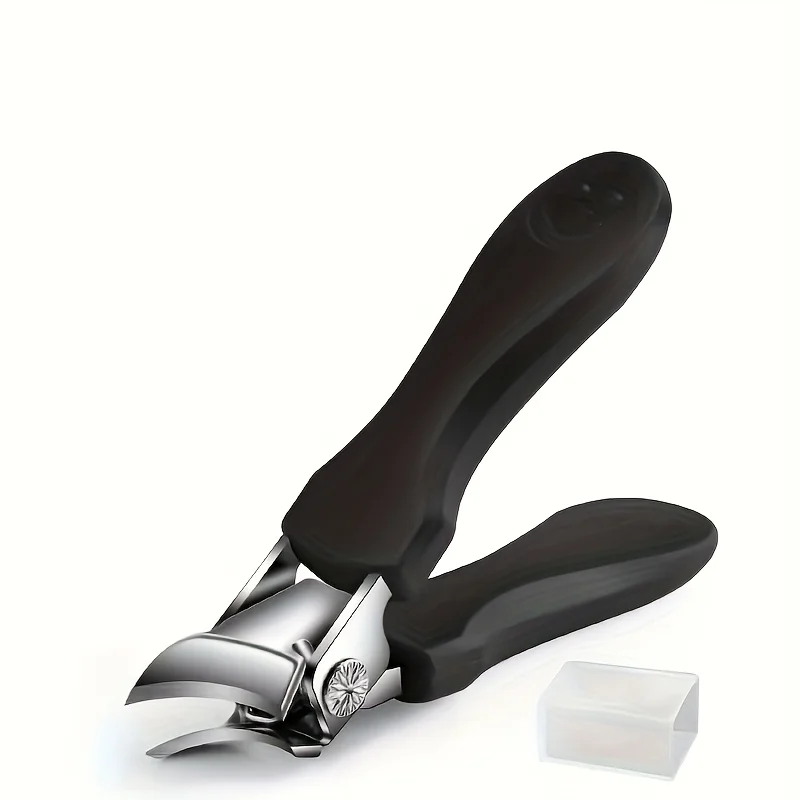 Professional Nail Clippers for Thick & Hard Toenails - Large Opening Anti-Splash Design,Ultra-Sharp Blade,Home Use - Durable