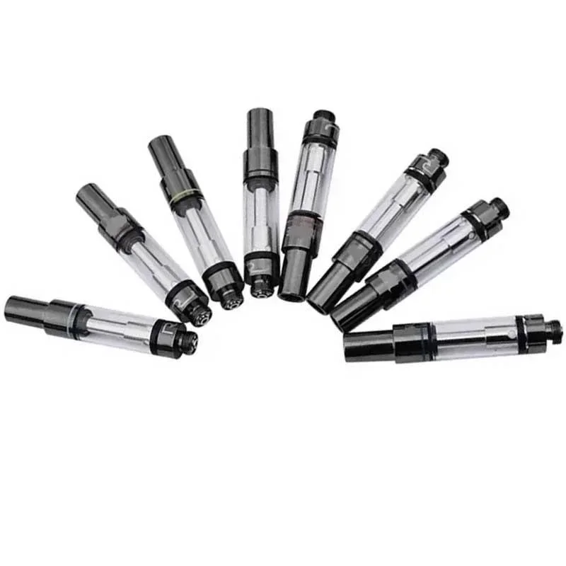 20 قطعة/الوحدة روف خراطيش عربات خزان 0.8 متر 1.0 مللي السيراميك لفائف البخاخات لا تسرب لا حرق خراطيش النفط السميكة أقلام Vape #4