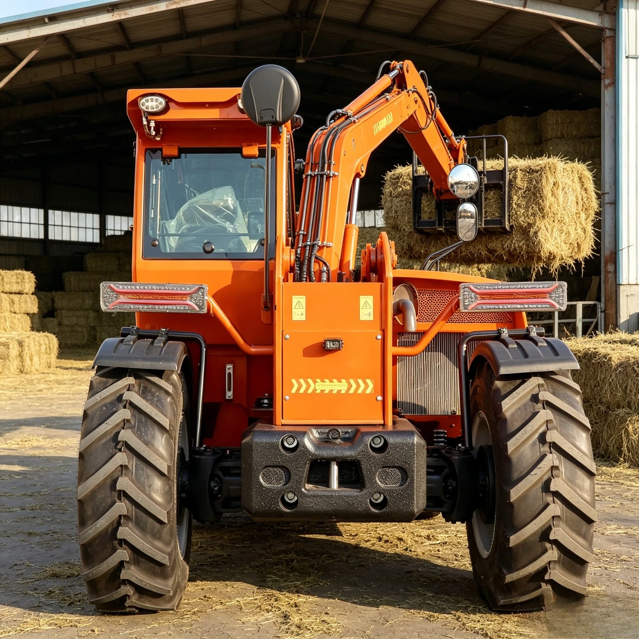 A Cost-effective Telescopic Forklift with Heavy Load Capacity, Suitable for Multi Working Condition Telescopic Arm customized
