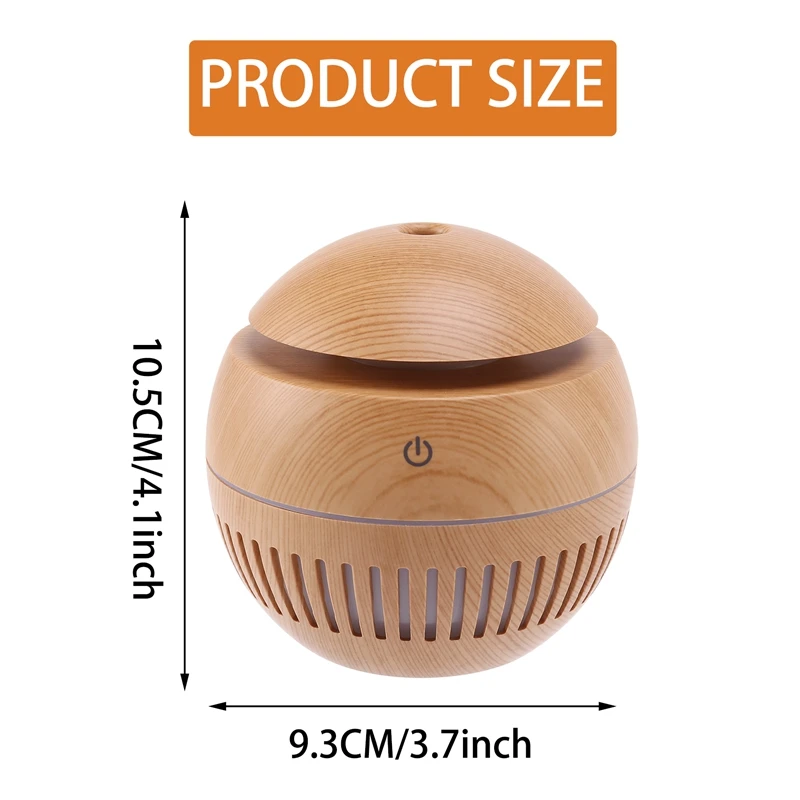 130Ml Air Humidifier USB Aroma Diffuser Electric Essential Oil Diffuser For Home Aromatherapy