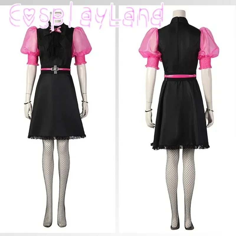 Live Action Movie Draculaura Cosplay Costume Lovely Dress With Accessories School Uniform Suit Halloween Carnival Outfit