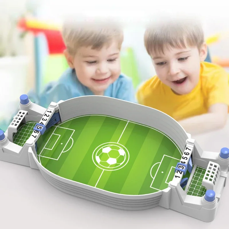 Table Football Board Game for Family Party Outdoor Indoor Portable Interactive Toys Tabletop Soccer Play Ball Toys Gift for Kids