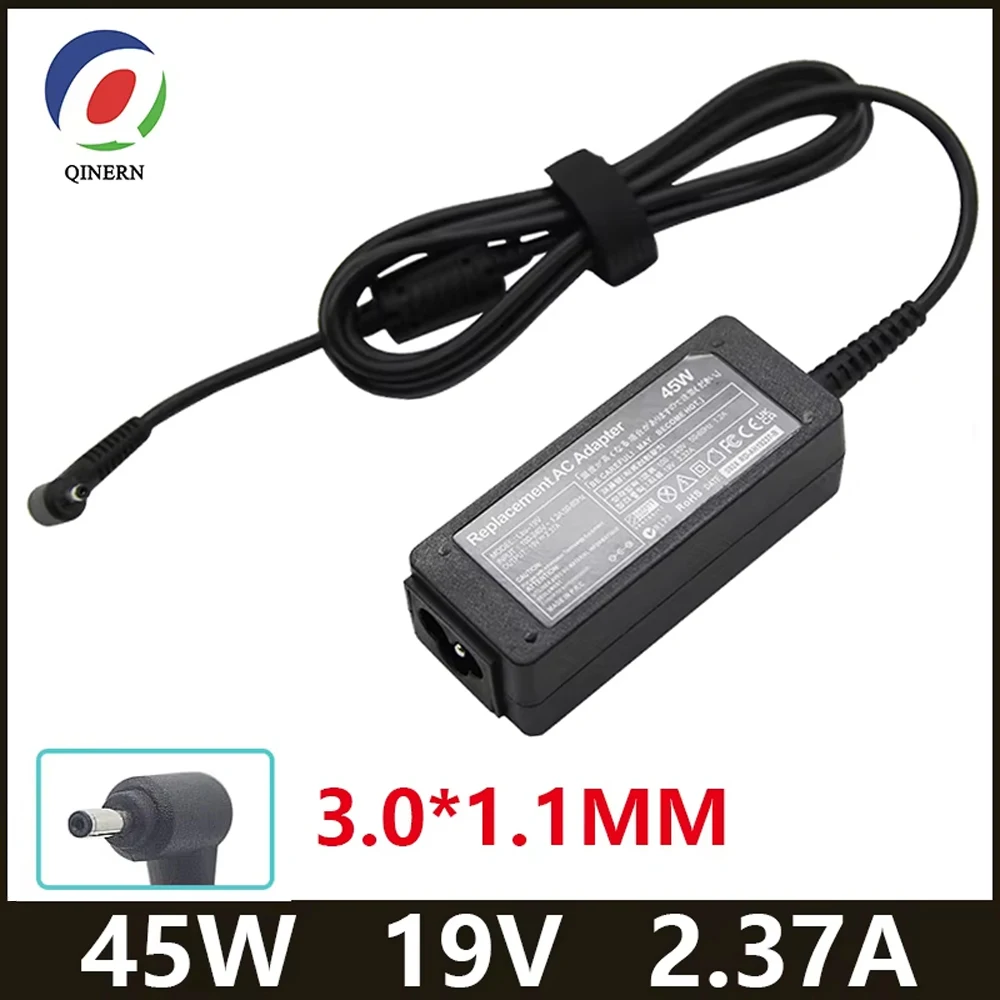 19 V 2,37 A 45 W 3,0*1,1 MM Laptop Adapter Ladegerät Für Acer Aspire S7 391 V3-371 Switch12 PA-1450-26 A13-045N2A 547H Chromebook 11