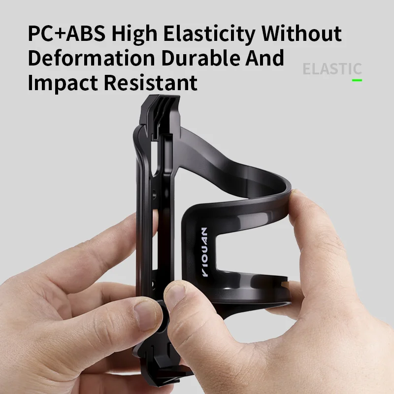 Bike Water Bottle Cage PC Material Left/Right Opening Adjustable Bicycle Bottle Holder for Mountain Road Bike