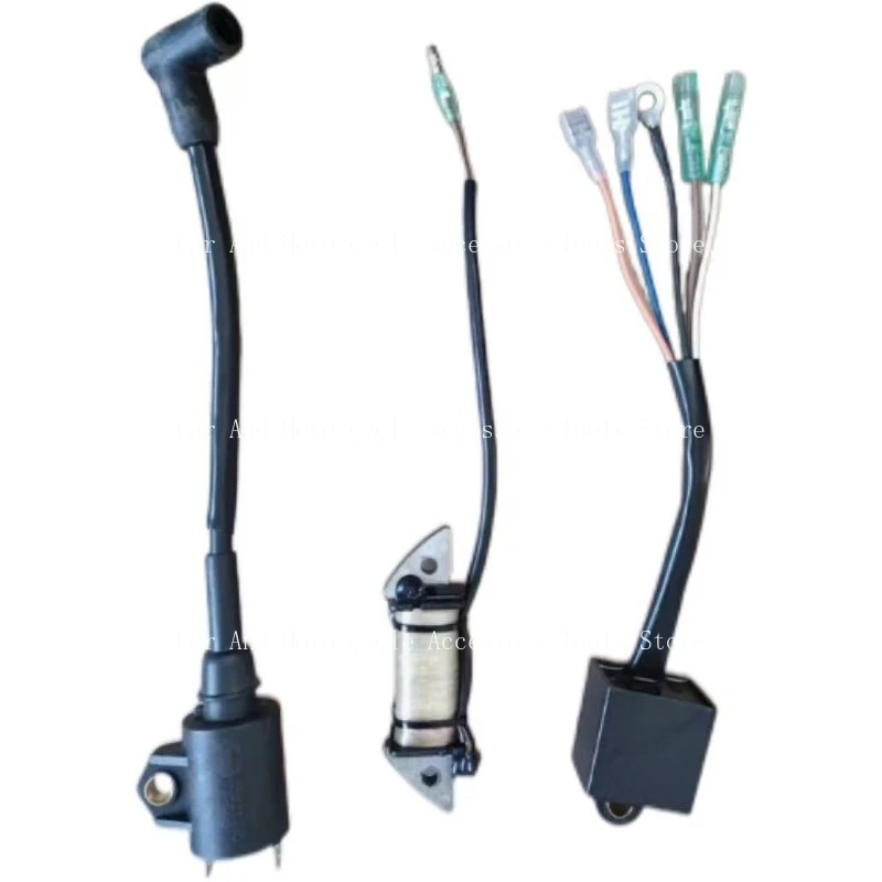 

Подходит для 2-пуансовых подвесных машин мощностью 4 л.с., двигателя, катушки зажигания двигателя, аксессуаров для высоковольтных пакетов