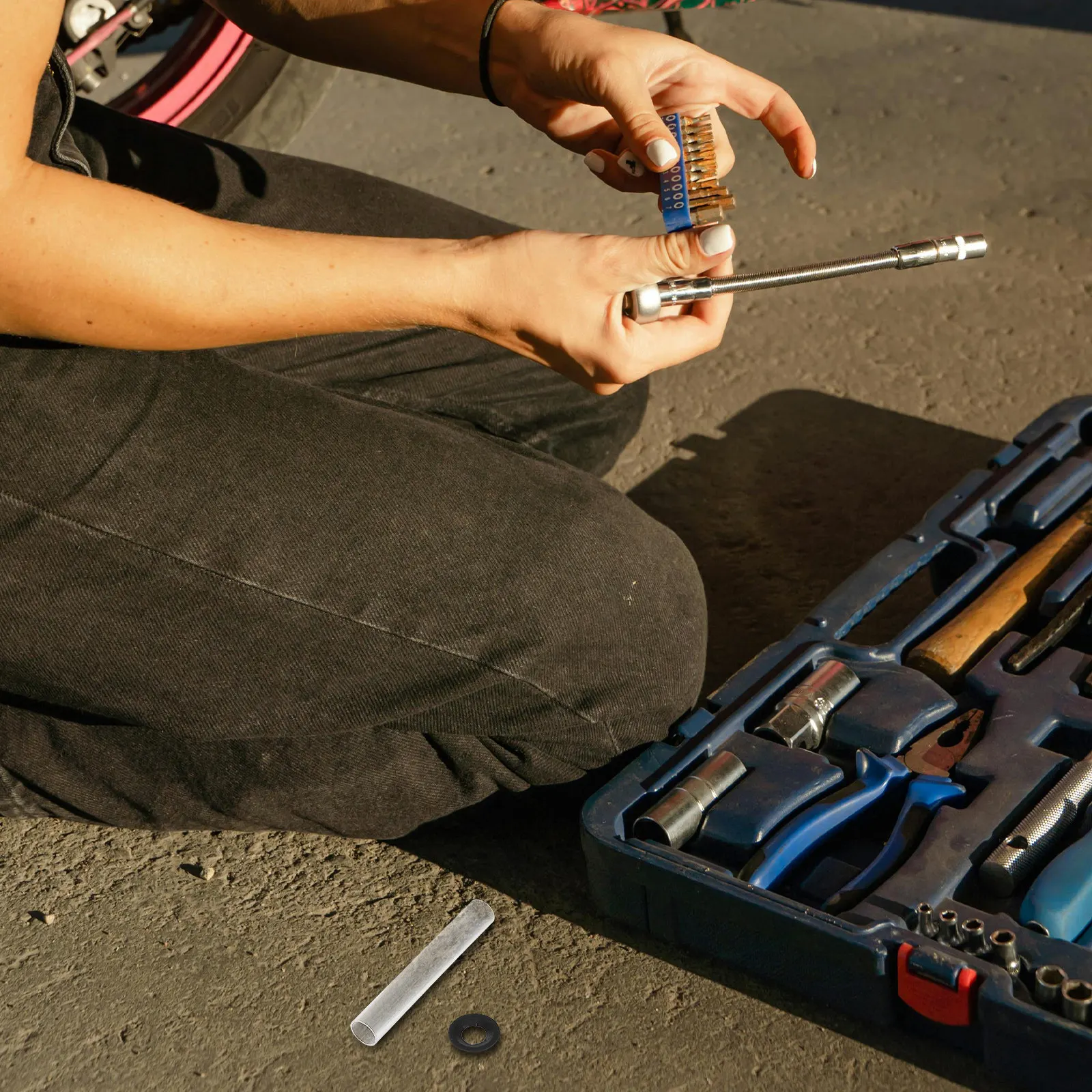 

Комплект бесшумных роликовых втулок для петель гаражных ворот, снижающих уровень шума, простая установка, замена