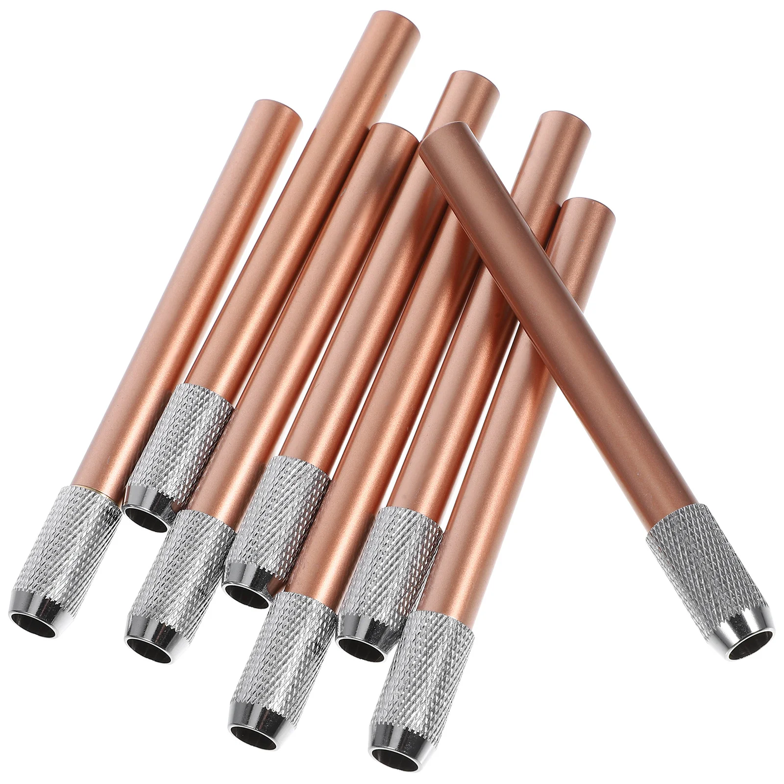 

8 шт., удлинители для карандашей, металлические удлинители для карандашей для эскизов, инструменты для удлинения карандашей для студентов-художников, товары для домашнего офиса