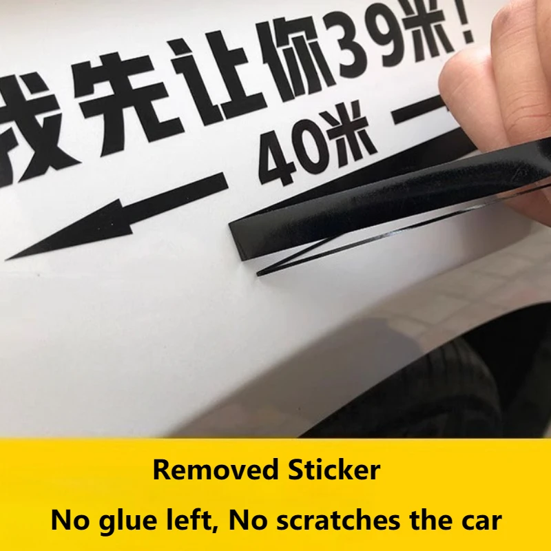 تخصيص ملصقات السيارات القابلة للإزالة الإعلان شعار نافذة الشارات تعزيز ملصق #3