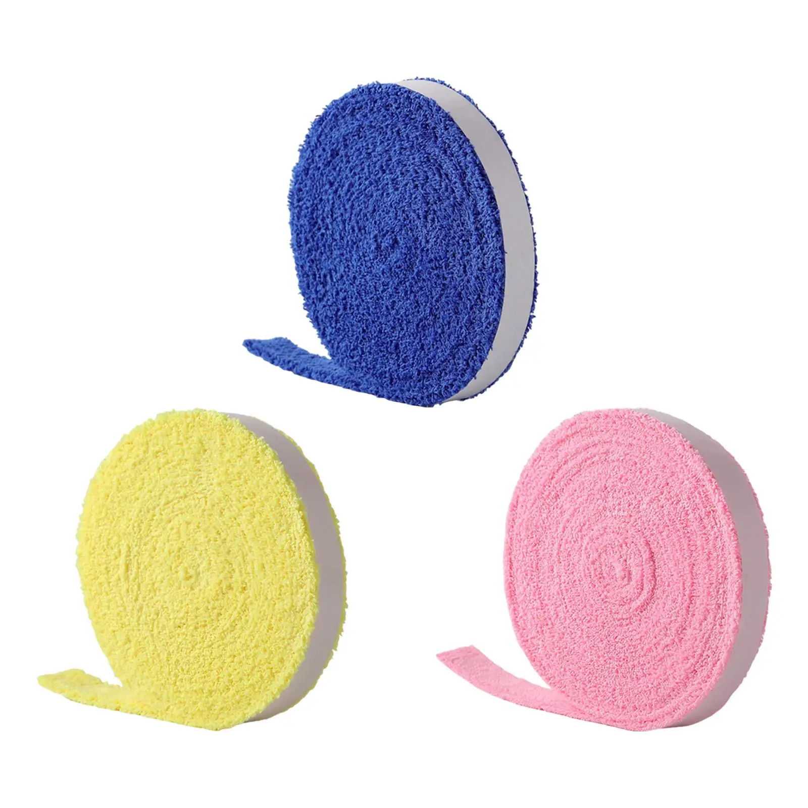 

Ручка для полотенец для бадминтона, рулон ленты для полотенец, защитные принадлежности, впитывающая дышащая удобная спортивная ручка для ракетки для бадминтона