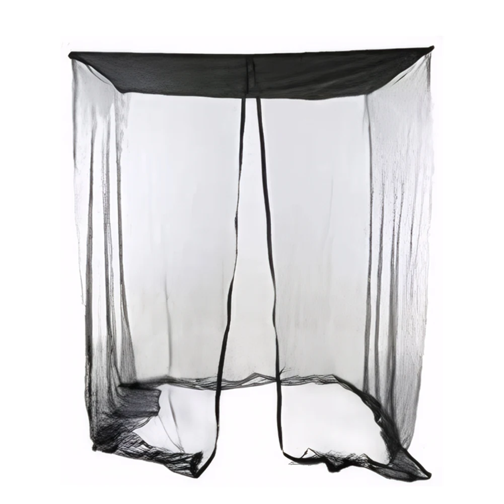 Rocking Chair Mesh Cover Waterproof Patio Swing Mosquito Netting Zipper Closure Rectangle Netting Curtain for Swing Chair