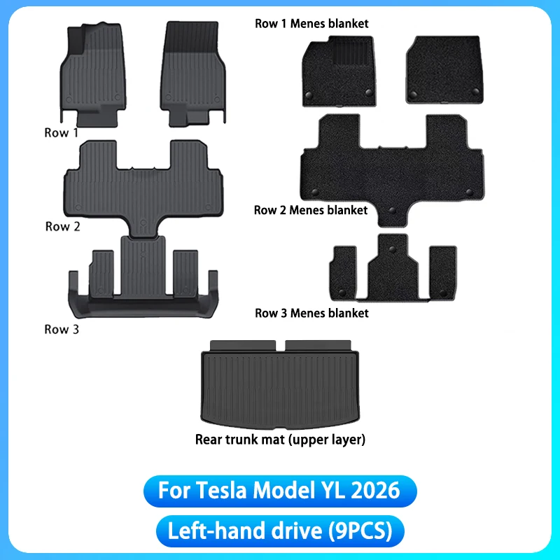 9PCS LHD