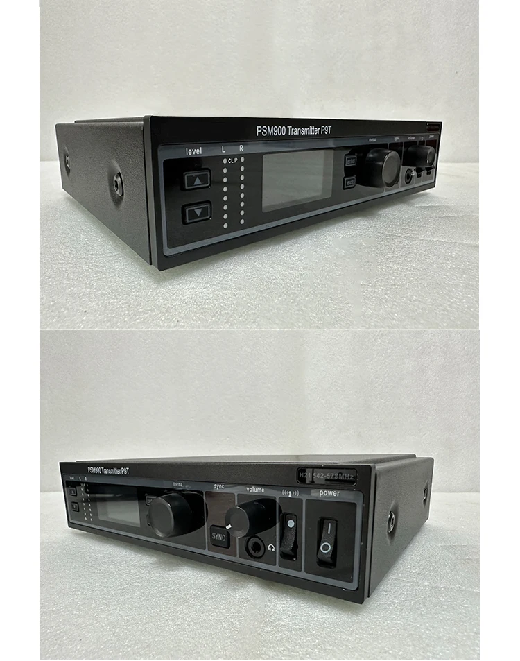 PSM900 In-Ear-Überwachungssystem P9T Sender P10R Empfänger Bühnenaufzeichnung Studio Stereo Wireless Monitoring System542-578MHz – Detail 10