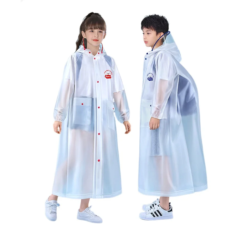 

Children's Raincoat Student Poncho Kid's Waterproof Coat Children's Rain Gear Child's Rainy Weather Outfit Junior Rain Cape