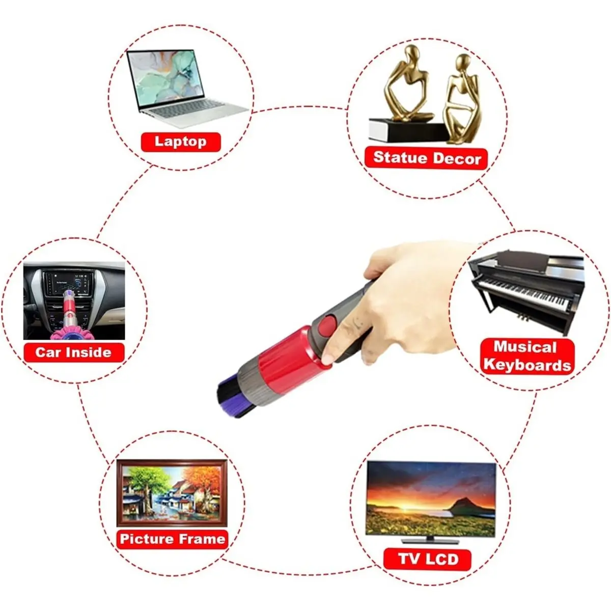 phone-gear-アタッチメントキット-v7-v8-v10-v11-v15-コードレスモデル用、家具掃除キット、掃除機アクセサリー