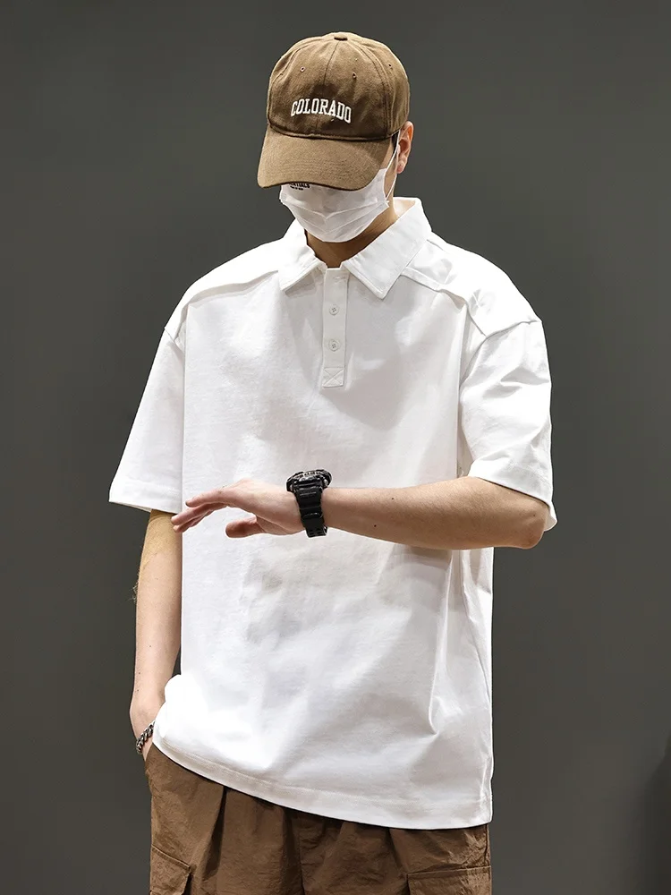 

PaulFrank Heavyweight American Retro ort Sve irt Men Summer High Sensation Loose T-irt Men Casual Cotton