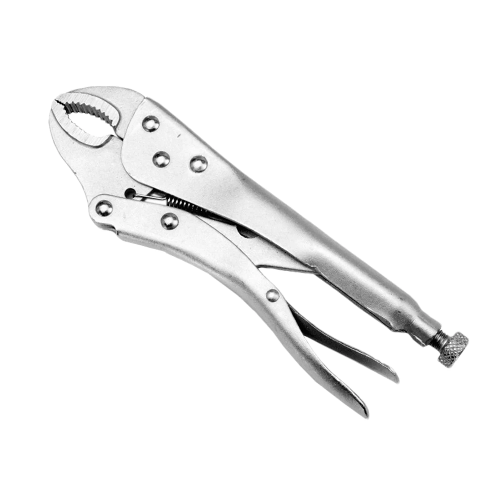 Curved Jaw Locking Pliers 5 Inch Heavy Duty Pressure Pliers C-type Design Pliers Wrench Fixed Circular Mouth Force Wrench Strong