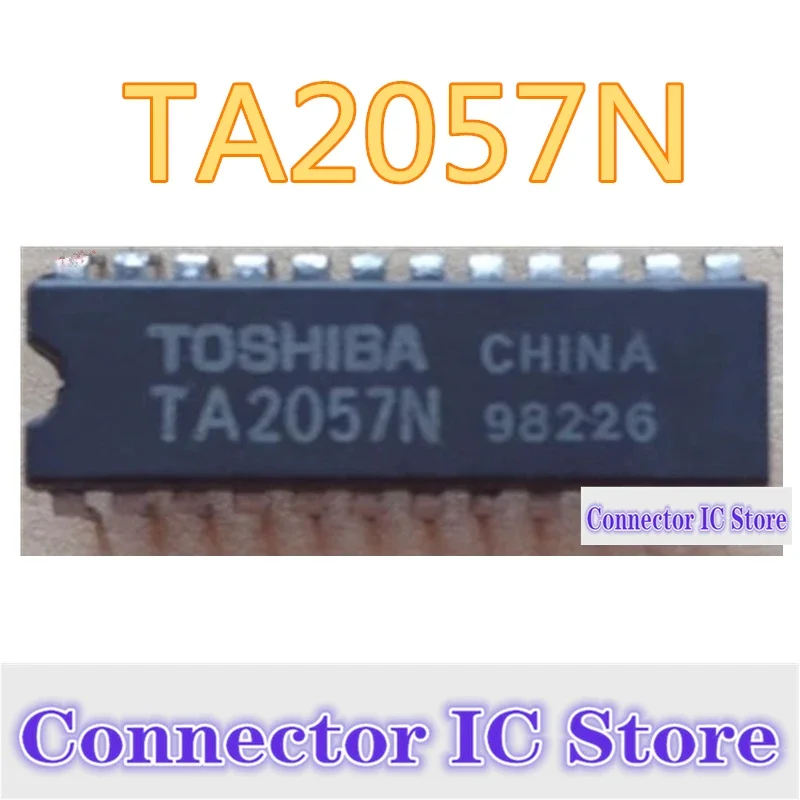رقاقة مستوردة أصلية TA2057N TA2057 مكونات إلكترونية IC متكاملة DIP14 للإدراج المباشر