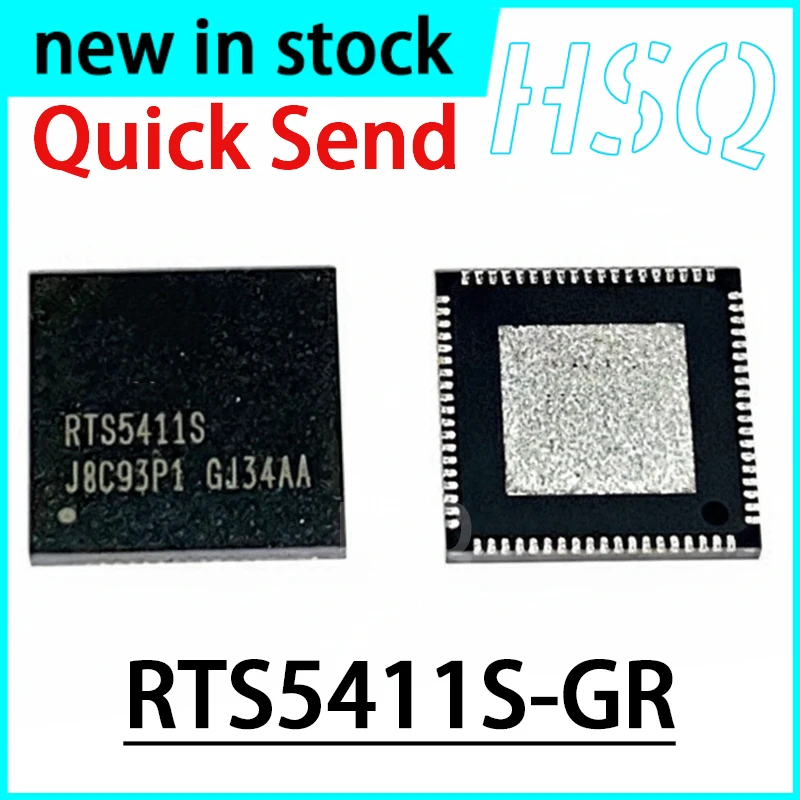 1PCS New RTS5411S RTS5411S-GR Package QFN76 Switch Main Control Chip in Stock