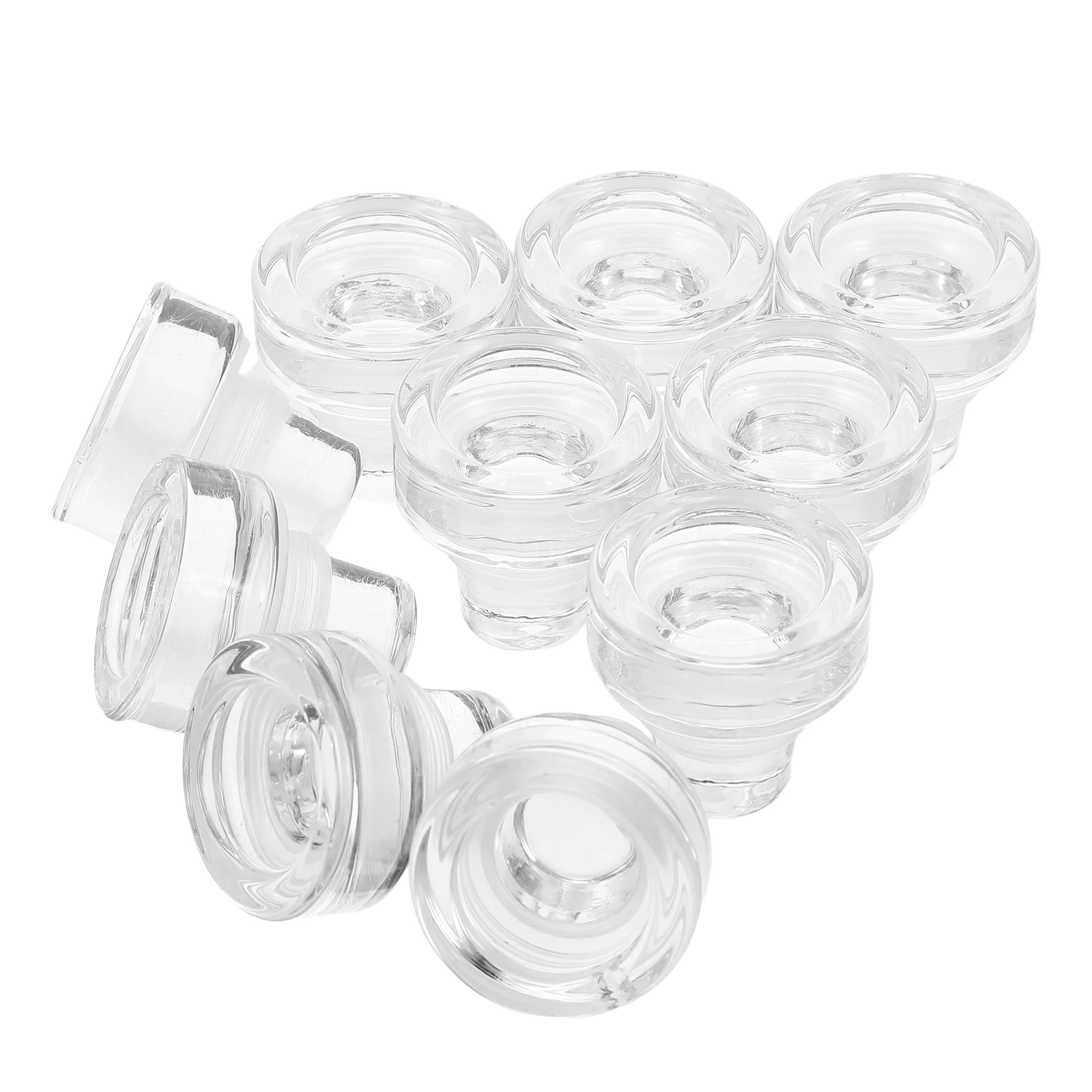

10Pcs T-Shaped Glass Wine Stoppers Reusable Sealing Plugs for Party Beverage Beer Bottles DIY Craft Glass Bottle Stopper