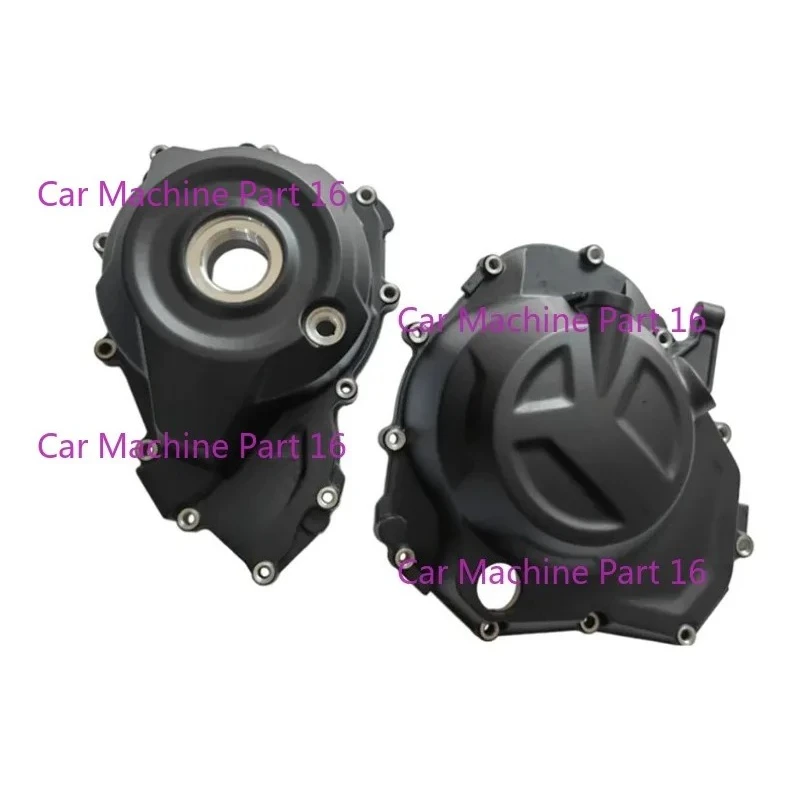 

Motorcycle Engine Magneto Left Stator Coils Cover Right Clutch Side Cover For CFMOTO 450SR CF450SR CF400-6