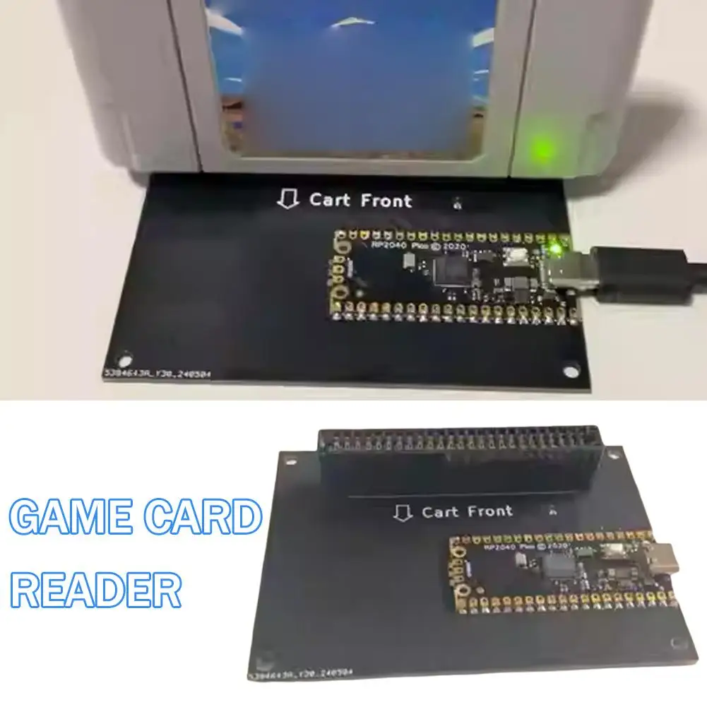 For N64 Cartridge Reader Game Card ROM Dumper Save Backup Device USB C Board For N64 Game Console Accessories