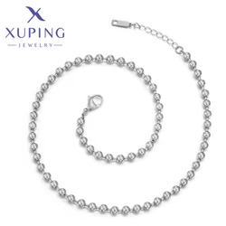 Xuping Jewelry Simple Shaped Platinum Plated Necklace for Woman Schoolgirl Birthday Christmas Party Classics Gift X000881922