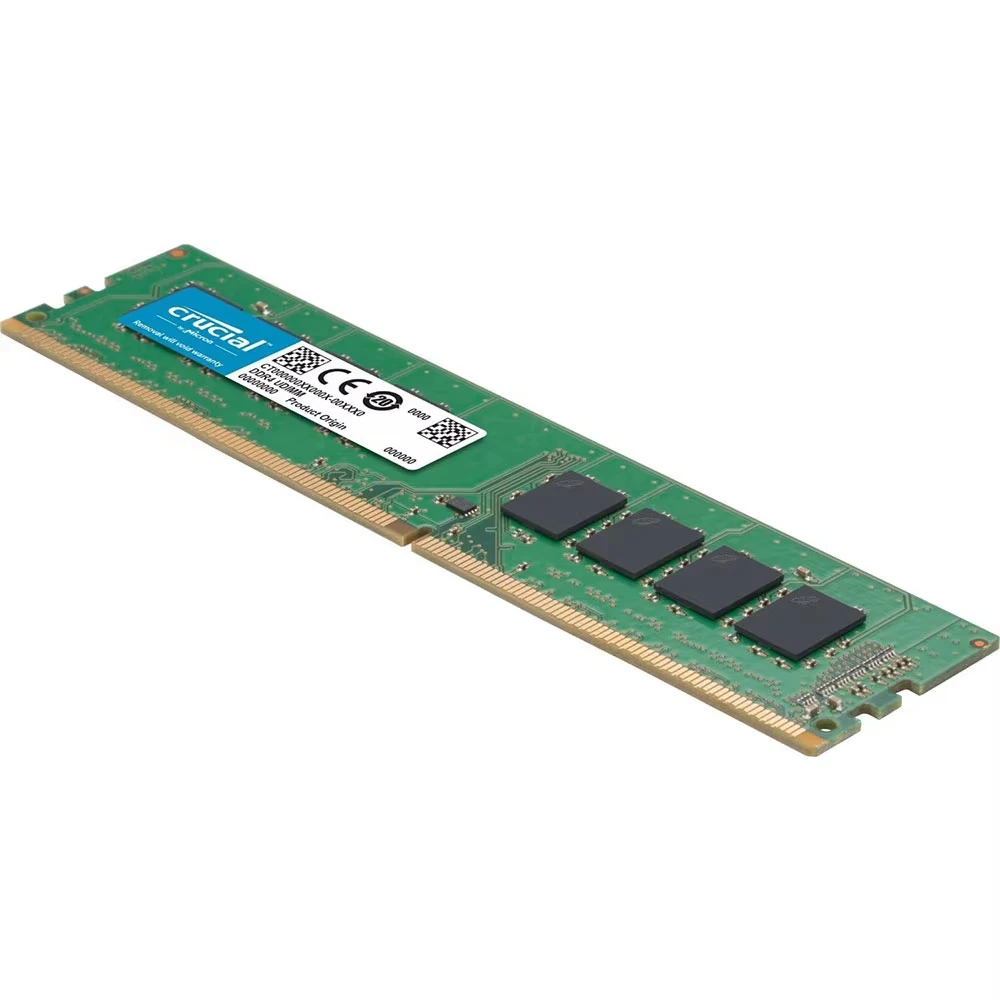 Crucial DDR4 DIMM RAM 4GB 8GB 16GB 32GB 2133MHz 2400MHz 2666MHz 3200MHz PC4 260Pin Memory Desktop RAM