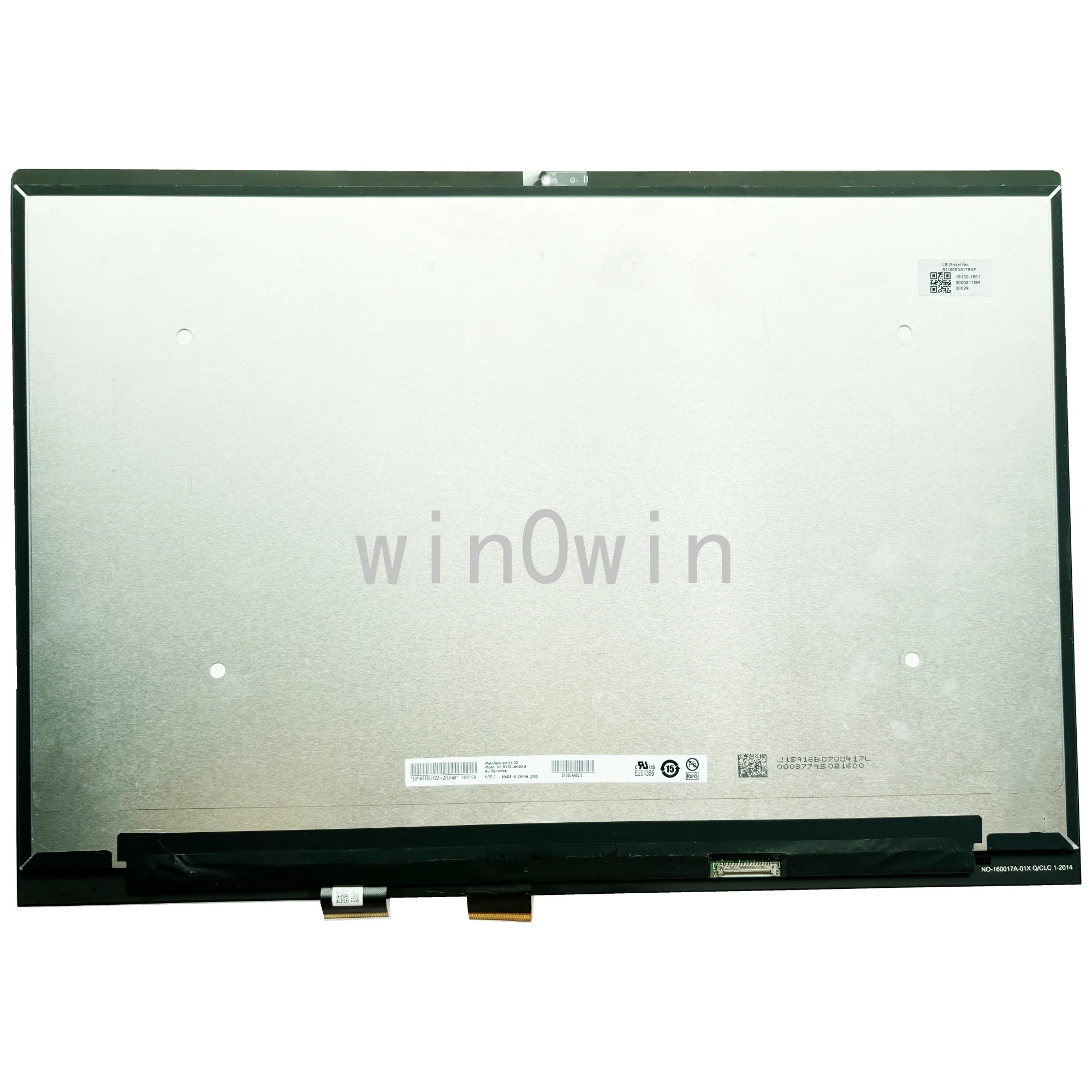 B160UAN03.3 For Asus IPS 1920x1200 Laptop LCD LED Screen Digitizer Assembly Replacement