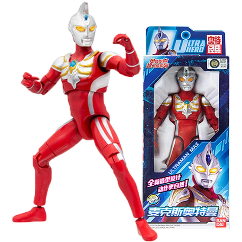 

Brand New Bandai Ultraman Vocal Super Multi-joint Movable Orb Max Zero X Doll Model Hand Model Ornaments in Stock