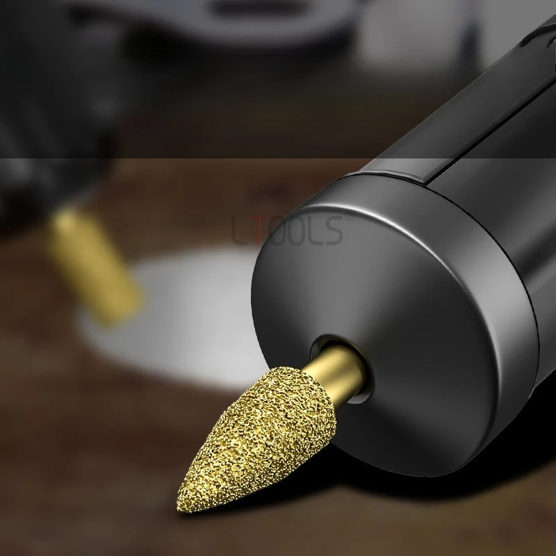 Hexagonal Shank Diamond Grinding Head Multi Specification Efficiency Wear Resistant Drill Bits Marble Inner Hole Grinding Tools