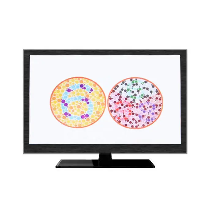 Gráfico de visão LCD de 21,5 polegadas Instrumento oftálmico Gráfico de visão próxima Gráfico de visão digital