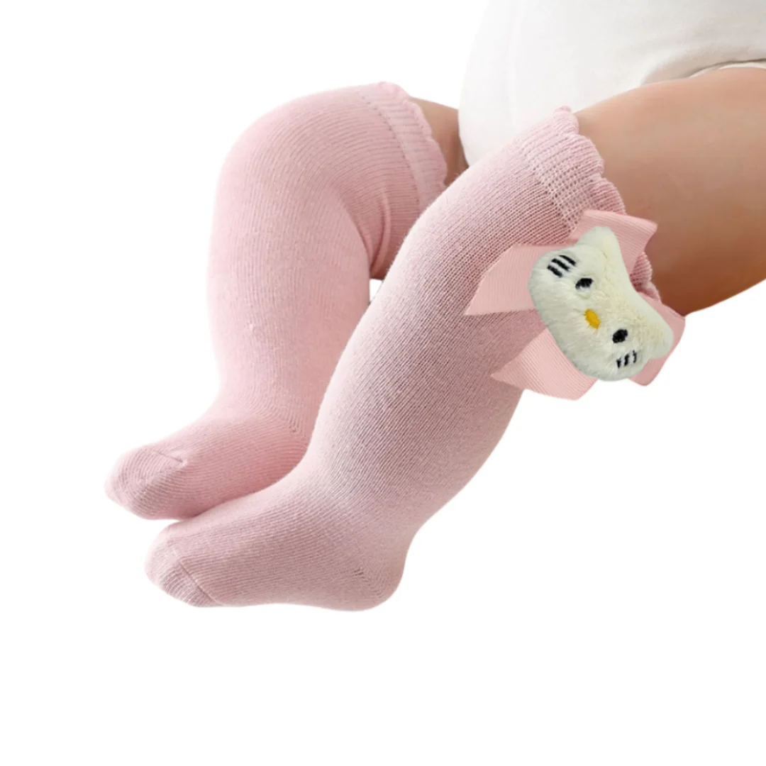 

Детские гольфы, хлопковые гольфы для малышей, теплые длинные носки для девочек и мальчиков, детские юбки принцессы с бантом для танцев